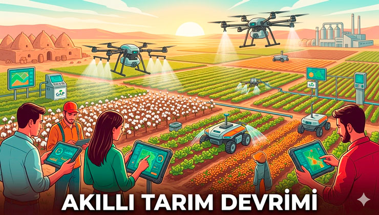 Şanlıurfa’da Akıllı Tarım Devrimi: İHA’lar İş Başında